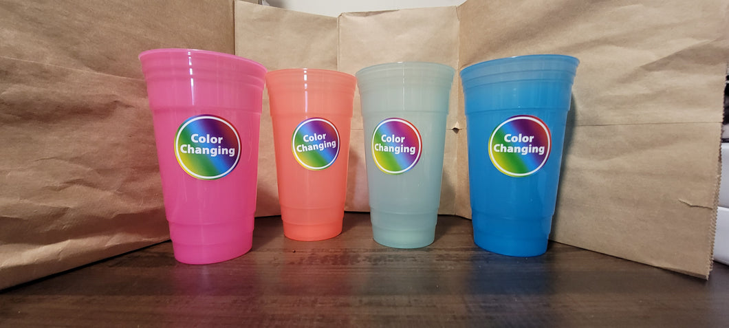 36 oz Color Changing Party Cup