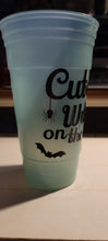 Load image into Gallery viewer, Halloween 36 oz. Color Changing Party Cup with decal
