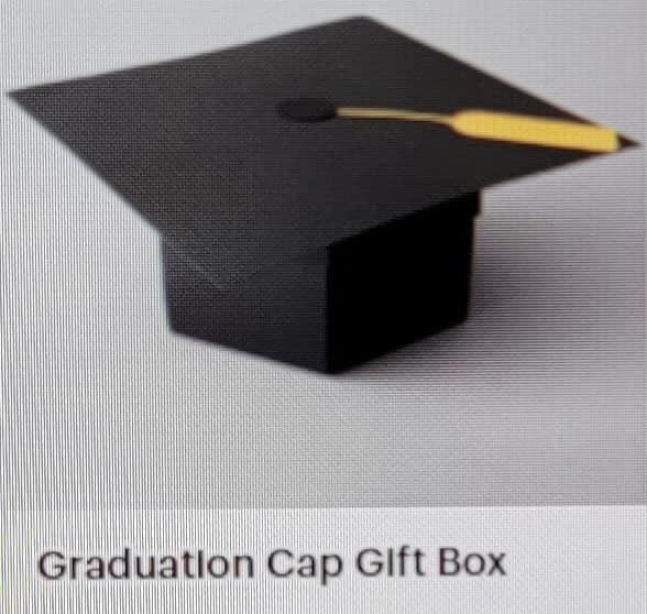 Graduation Cap Gift Box (LOCAL PICK UP ONLY NO SHIPPING)